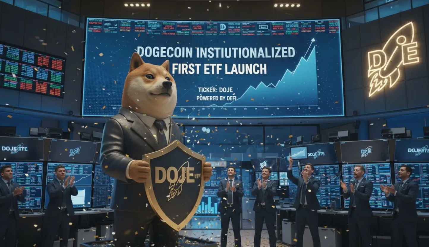 Dogecoin стал институциональным: запуск первого ETF под тикером DOJE